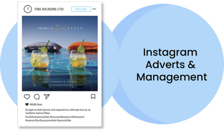 Instagram Adverts & Management